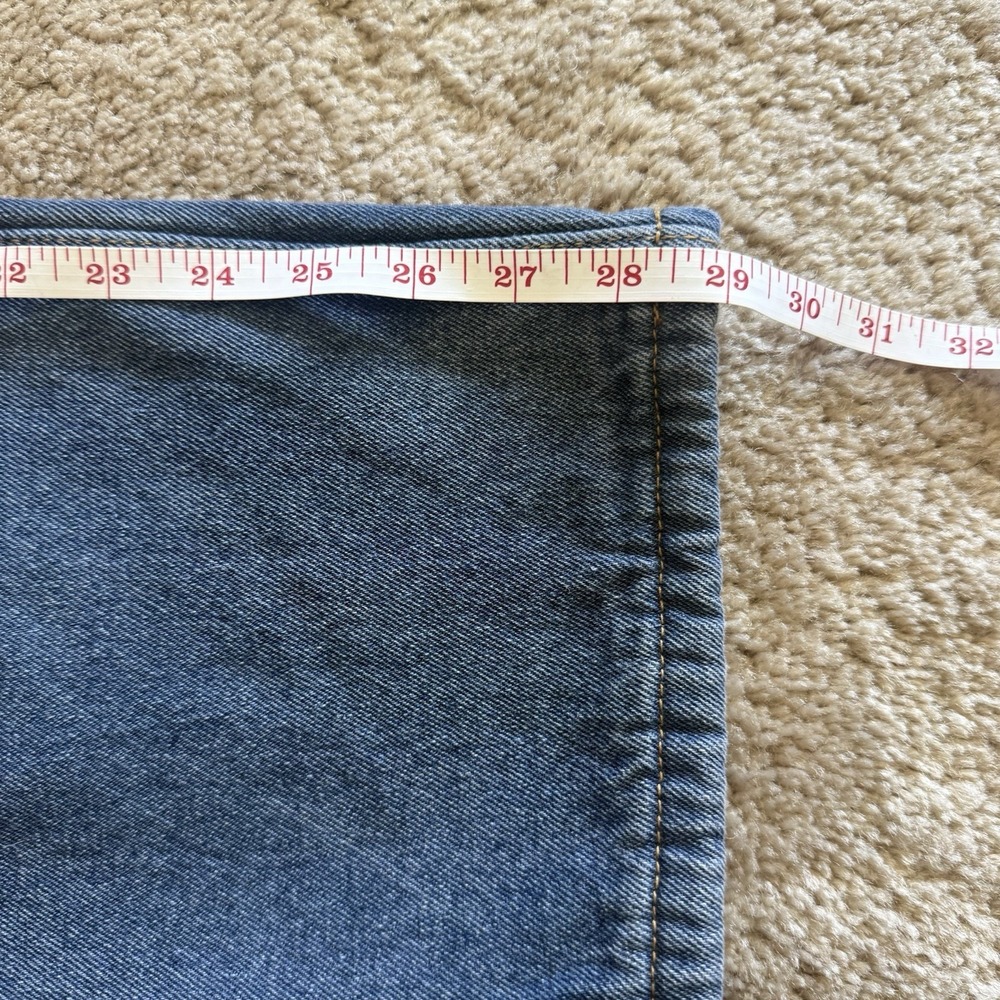 Key Workwear‎ Fleece Lined Jeans Men's 40x30 Indigo Enzyme Wash Insulated 4732 - Picture 12 of 16